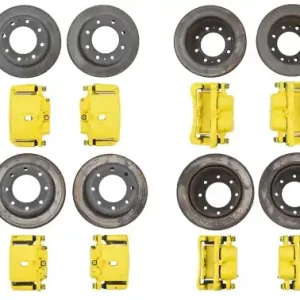 ZESTAW ZACISK PRZÓD TYŁ TARCZE HUMMER H2 6.0 TAHOE Bezpieczna płatność